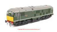 2451 Heljan Class 24/0 Diesel Loco - unnumbered - BR Green Small Yellow Panels